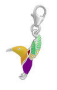 C762-C15311 - 925 Sterling Silver Hummingbird Charm Dangle