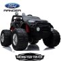 Demo Ford Monster Truck Kids Ride On Car Black Ride On Car 4 Wheel Drive And Rubber Tyres