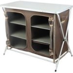OZtrail 3 Shelf Double Deluxe Cupboard