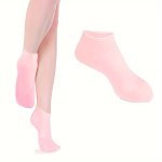 Silicone Socks For Women Moisturizing Foot Socks Soft Gel Socks Women Spa Pedicure Socks For Dry Feet Cracked Heel And Softening