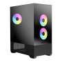 Raidmax I801 Air Chrome Argb Tempered Glass Mid Tower E-atx PC Case Black I801ACBF