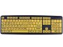 Hde Large Print Keyboard Wired With Large Letters