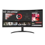 LG 34" Ultrawide Qhd Curved Monitor 100HZ Freesync HDR10 Hdmi dp