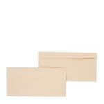 Envelopes Dl 110X220MM Brown Self Seal 500'S Marlin