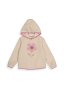 Stitch Detail Polar Fleece Hoodie