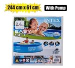 Intex Pool Easi-set With Pump 244X61CM Marketplace Brits Bros