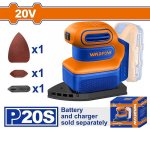 20V Cordless Palm Mouse Sander Solo Unit WRAP5020