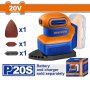 20V Cordless Palm Mouse Sander Solo Unit WRAP5020