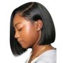 100% Human Hair Dd Wig Peruvian Hair Full Frontal Bob Wig