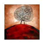 Block Print Swinging - 150MM X 150MM X 16MM