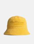 Ben Sherman Target Towelling Yellow Bucket Hat - One Size Fits All Yellow