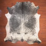 Bs Grade Nguni Hide 237 Black white XL - Extra Large Black white Speckled