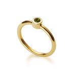 Gemstone Ring 3MM Tourmaline