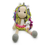 Baby Unicorn Doll By Jrb