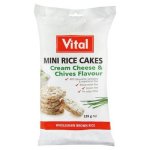 Vital Rice Cakes Cream Cheese & Chives 125G
