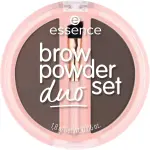 Essence Brow Powder Duo Set - Dark 1