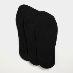 Men&apos S Black 3 Pack Secret Socks