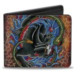 Buckle-down Buckle-down Bifold Wallet Tattoo Johnny Panther Accessory -tattoo Johnny Panther 4.0" X 3.5