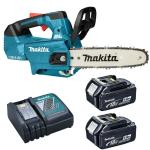 Makita - Cordless Chain Saw DUC256Z 2 X 5.0AH Batteries And Charger