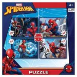 35 – 70 Pce Grafix 4 In 1 Spiderman Puzzles