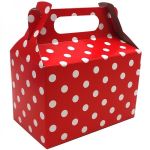 Red Dotted Party Box 10