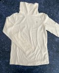 Okaidi White Turtleneck Long Sleeved Top 8Y