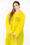 Unisex Lightweight Button-down Hooded Raincoat