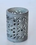 Grey Soap Stone Tumbler 4X7CM