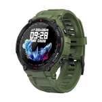 Toxiya - K22 Mens Military Style Outdoor Smart Watch - Green