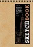 Sketchbook Basic Medium Spiral Fliptop Landscape Kraft Hardcover