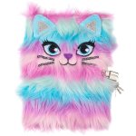 Rainbow Kitty Fluffy Journal