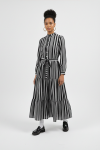 Maxi Dress - XXL Black And White