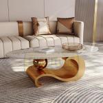 Luxury Gold Ball Coffee Table
