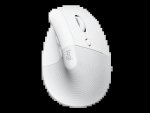 Logitech Lift Vertical White Mouse