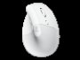 Logitech Lift Vertical White Mouse