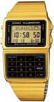Casio Calculator Databank Watch in Gold