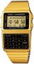 Casio Digital Calculator Watch Gold