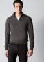 Merino Half Zip Knit