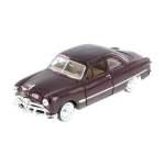 1949 Ford Coupe Dark Burgundy 1:24 Scale Diecast Car