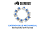 Glorious Gateron Blue Mechanical Keyboard Switches