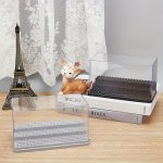 1PC Building Block Doll Display Box Building Block Bottom Storage Toy Box Christmas Halloween Gift