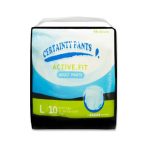 Certainty Unisex Adult Pull Ups Large - Single Pack 10'S 105 - 150 Cms