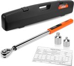 1 2" Drive Digital Torque Wrench 25-250FT.LB 34-340N.M