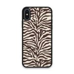 Custom Printed Tpu Cases - Apple Iphone X Apple Iphone XS & 39 Brown Zebra Aesthetic& 39 By