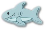 Cartoon Shark Jibbitz - Multi Osfa