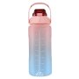 Outgear 2L Motivational Water Bottle - Pink