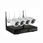 Wireless 4 Channel Nvr Kit 1.0MP - Diy - Add A 1TB Hdd