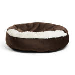 Cozy Cuddler Ilan Dog & Cat Bed - Medium Dark Chocolate