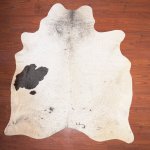 Aa Grade Cow Hide 022 Black white XL - Extra Large Black white Spotted