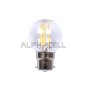 B22 Golf Ball G45 4W Warmwhite Filament - Krilux